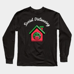 Social Distancing Long Sleeve T-Shirt